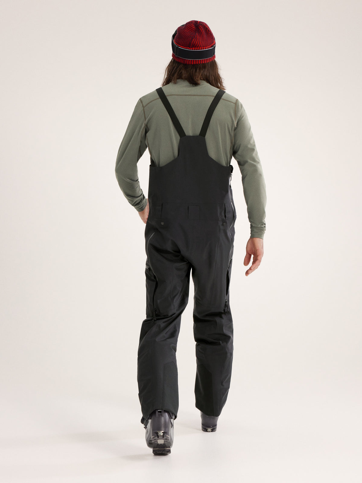 Sabre Bib Pant Black Back View