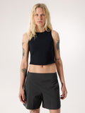 Soria Tank Women's Black / White Front View