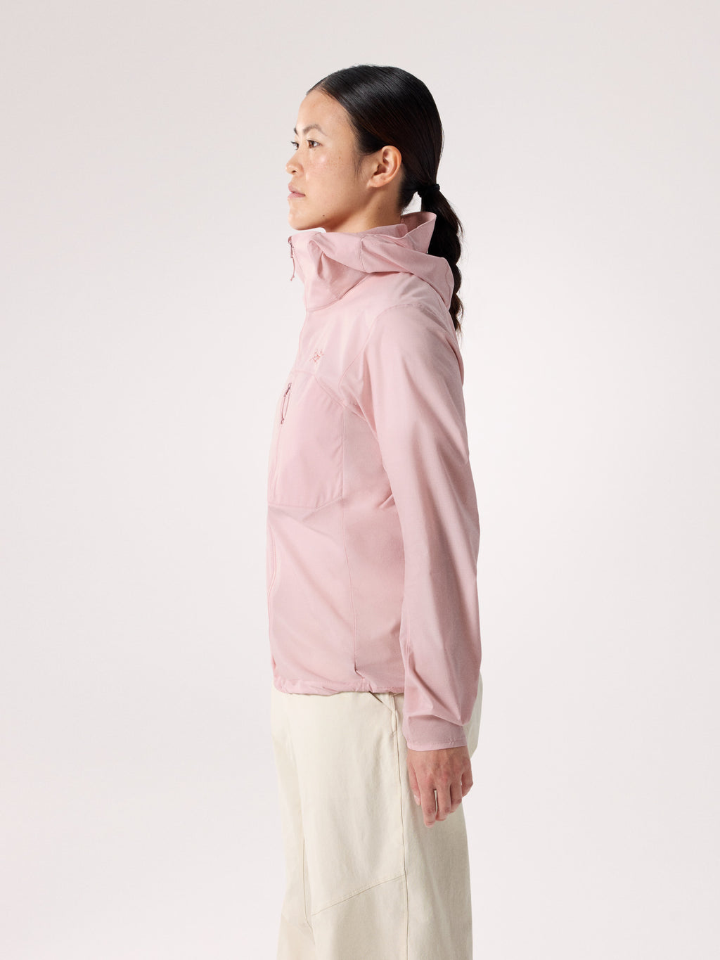 Squamish Hoody Women's Alpine Rose Side View