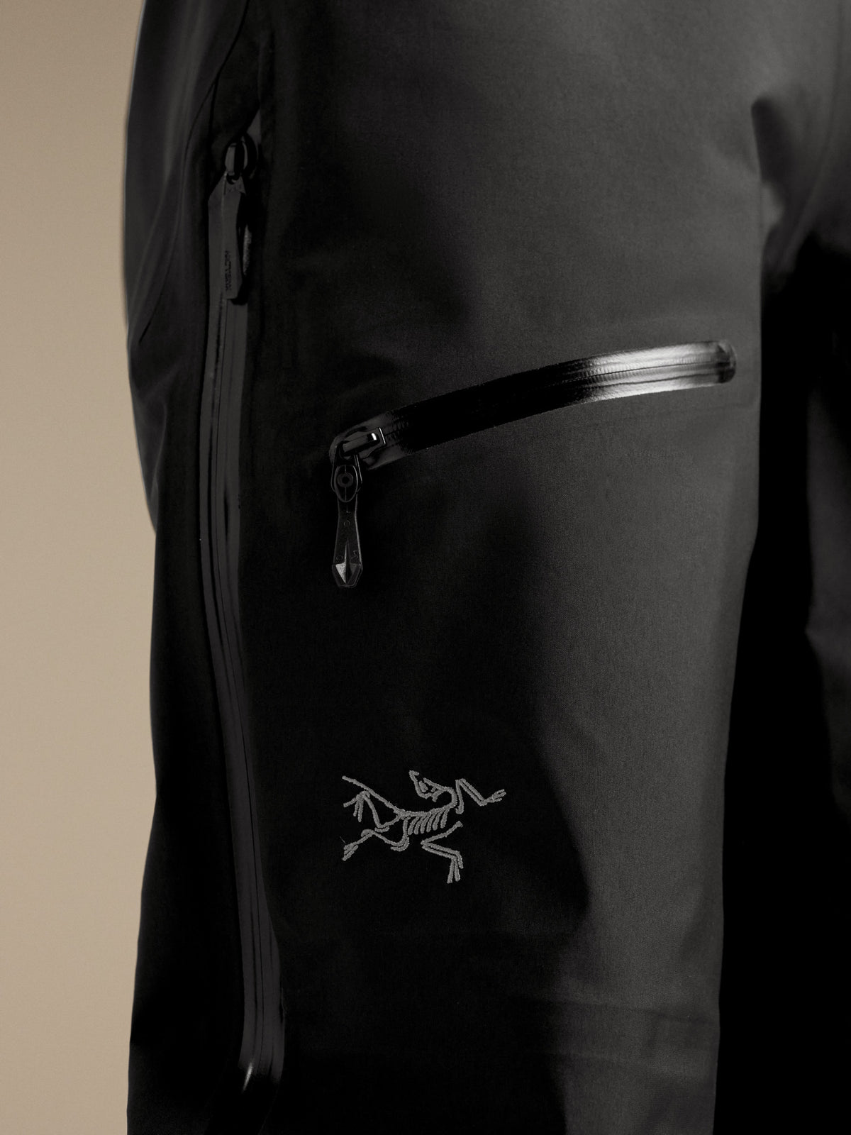 Beta Pant Women's Black Fabric Detail