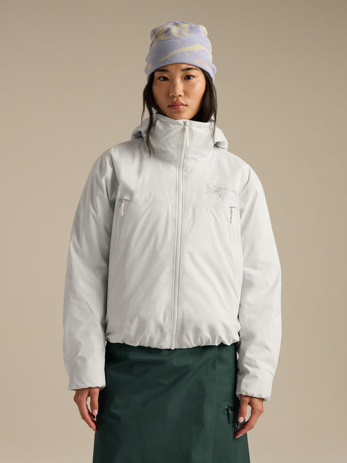 Altira Insulated Cropped Jacket Women's Arctic Silk Front View