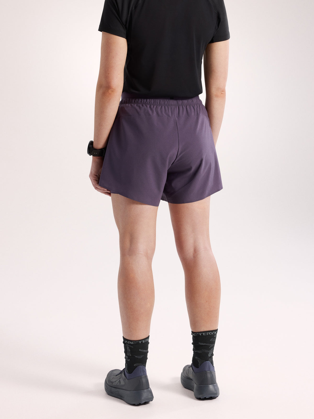 Norvan 2 in 1 Short 5" Women's Moondrop Back View