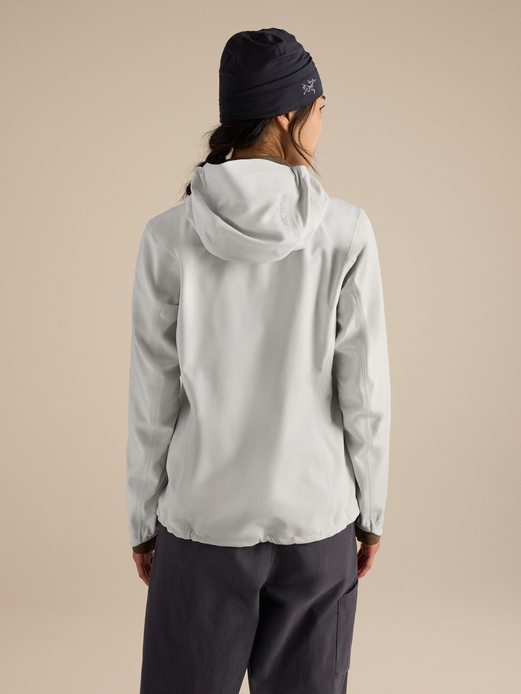 Gamma MX Hoody Women's Arctic Silk Back View