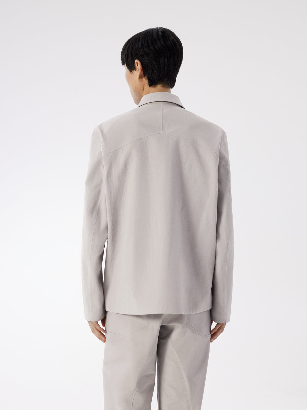 Mionn Softshell Overshirt Silkstone Back View