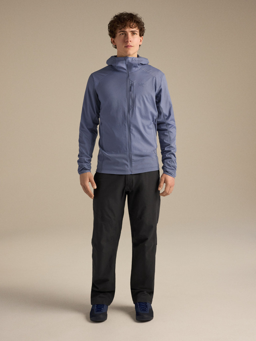 Delta Hybrid Hoody Stratus Full Body