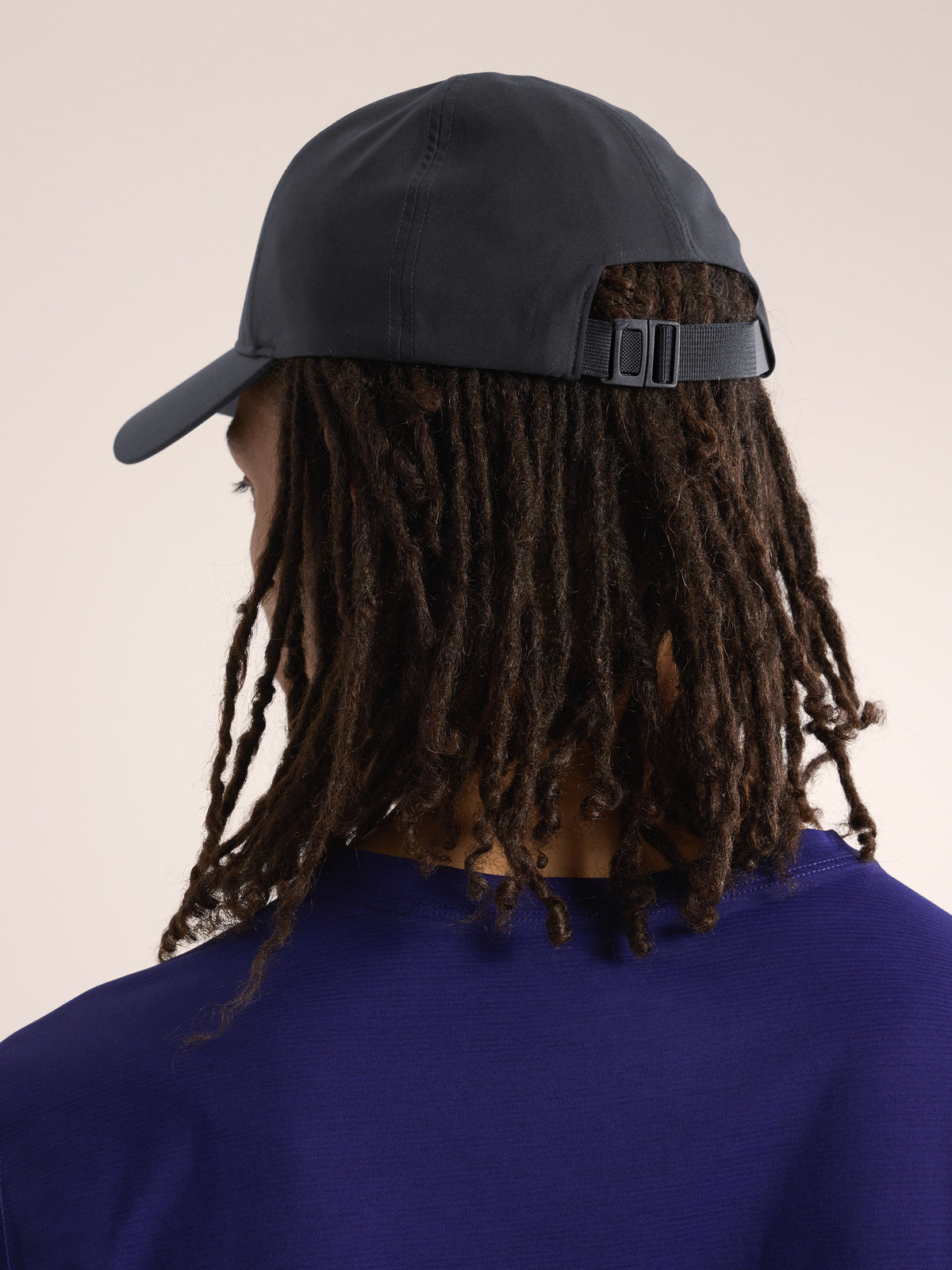Small Bird Cap 24K Black Back View