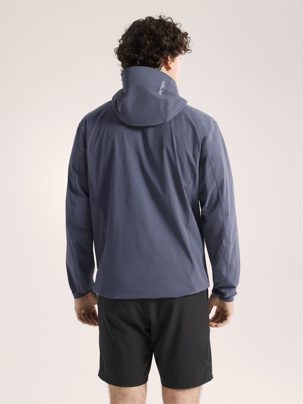 Gamma Lightweight Hoody Dk Stratus Back View