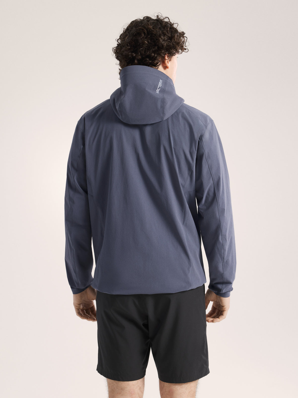 Gamma Lightweight Hoody Dk Stratus Back View