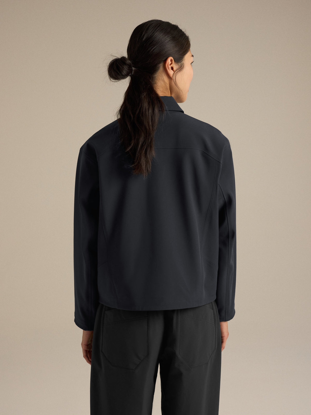 Sonii MX Jacket Women's Black Back View