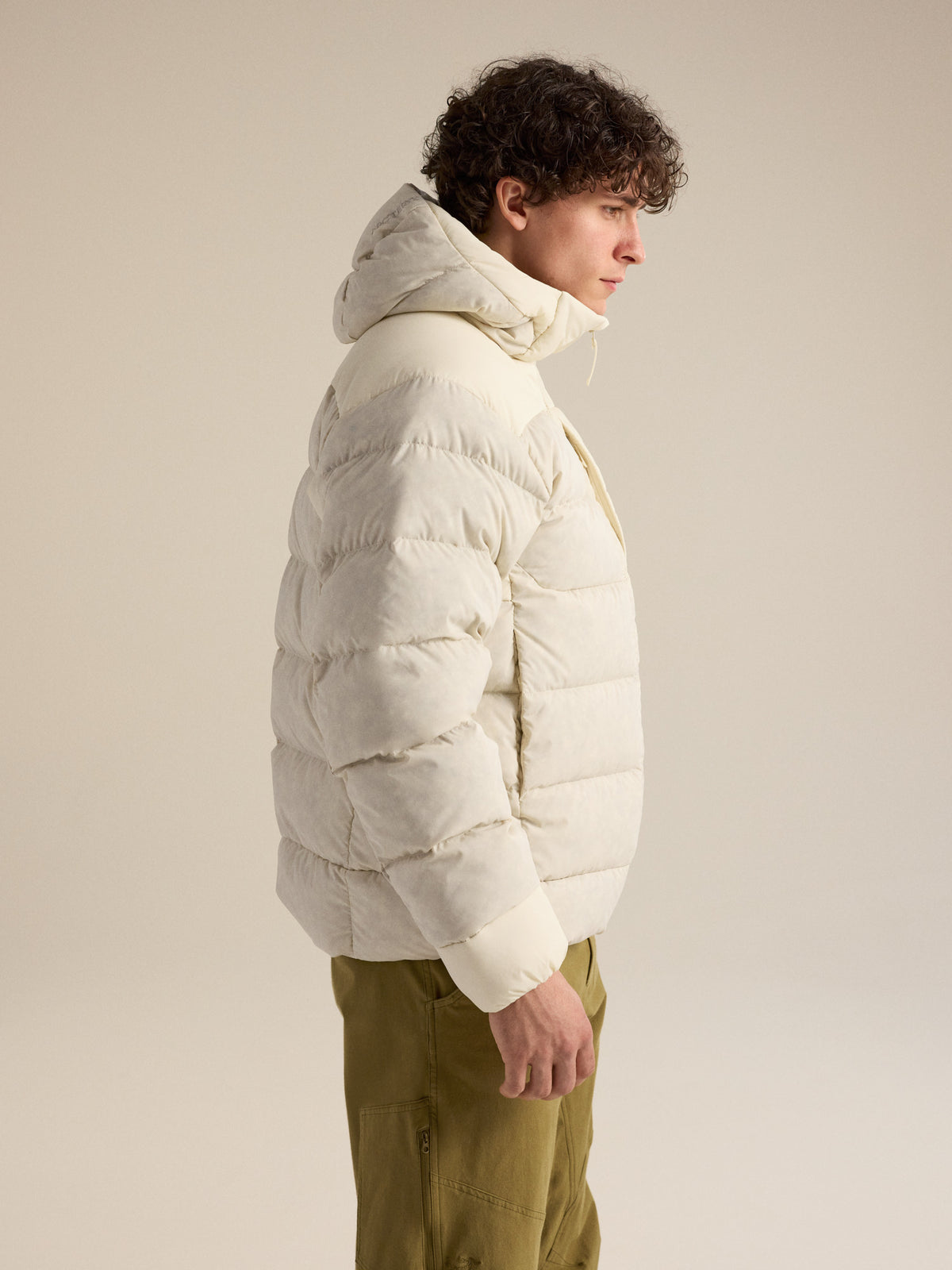 Thorium Hoody Sea Salt Side View