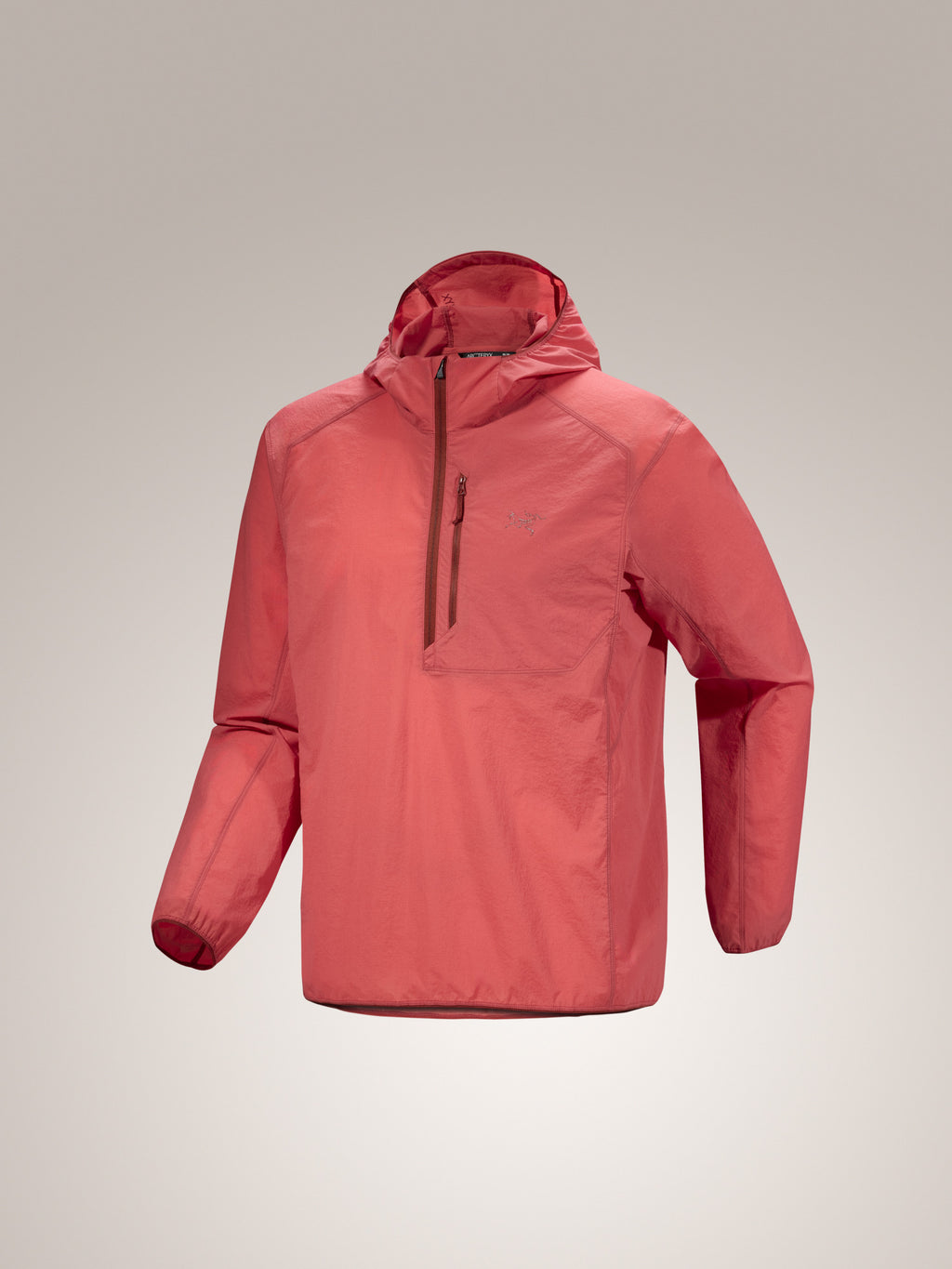 Ossa 1/2 Zip Hoody Stone Red 