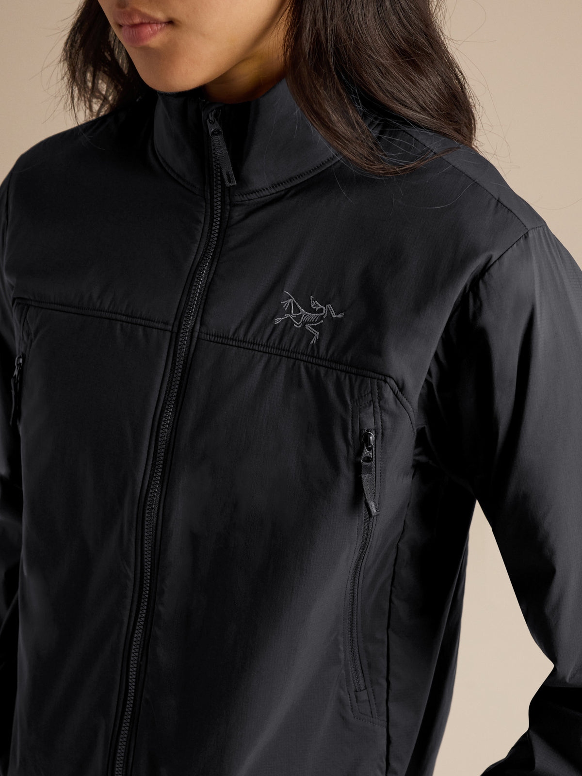 Elec Insulated Jacket Women's Black Fabric Detail