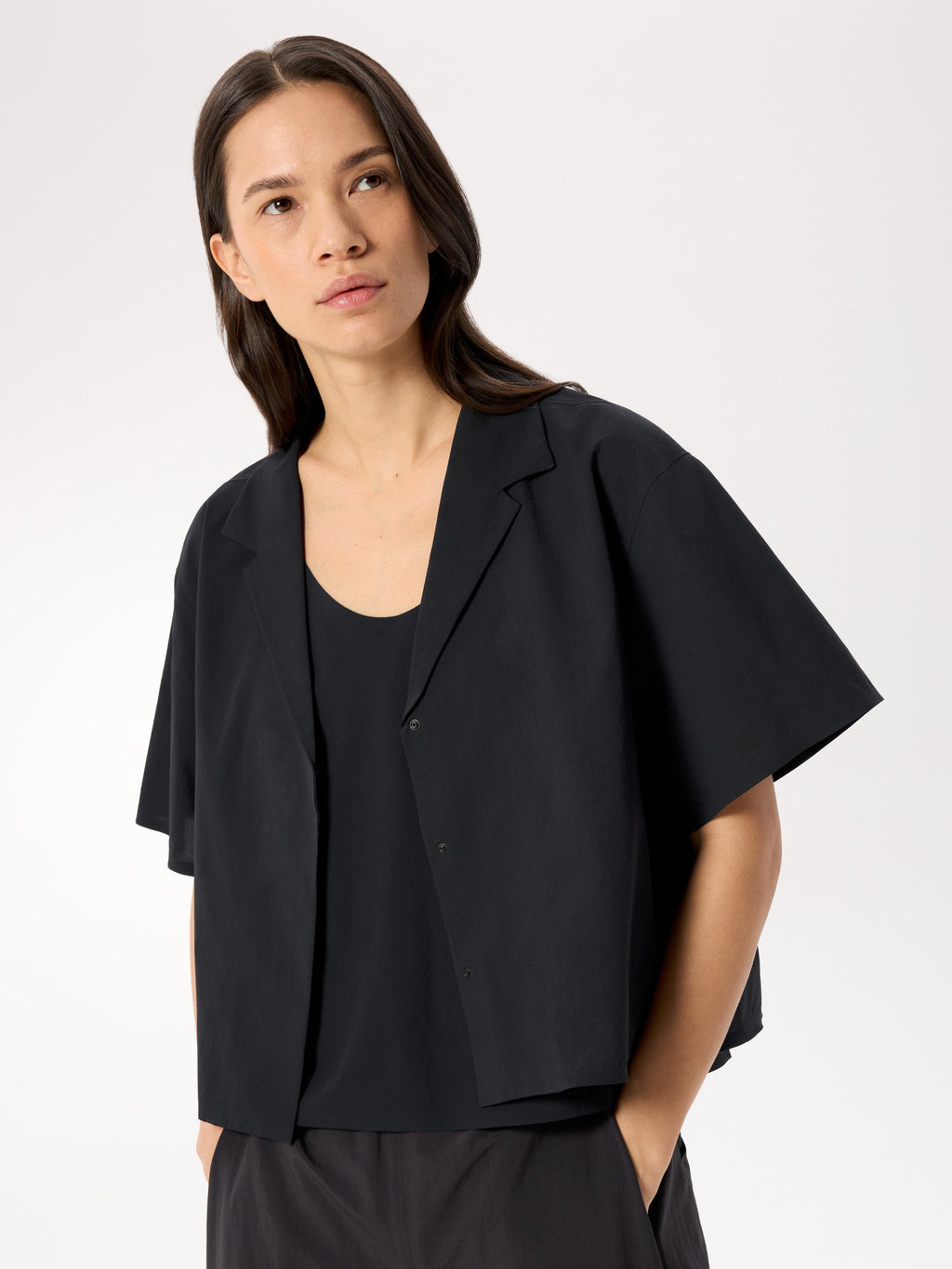 Diantric Shirt SS Women's Black Layering