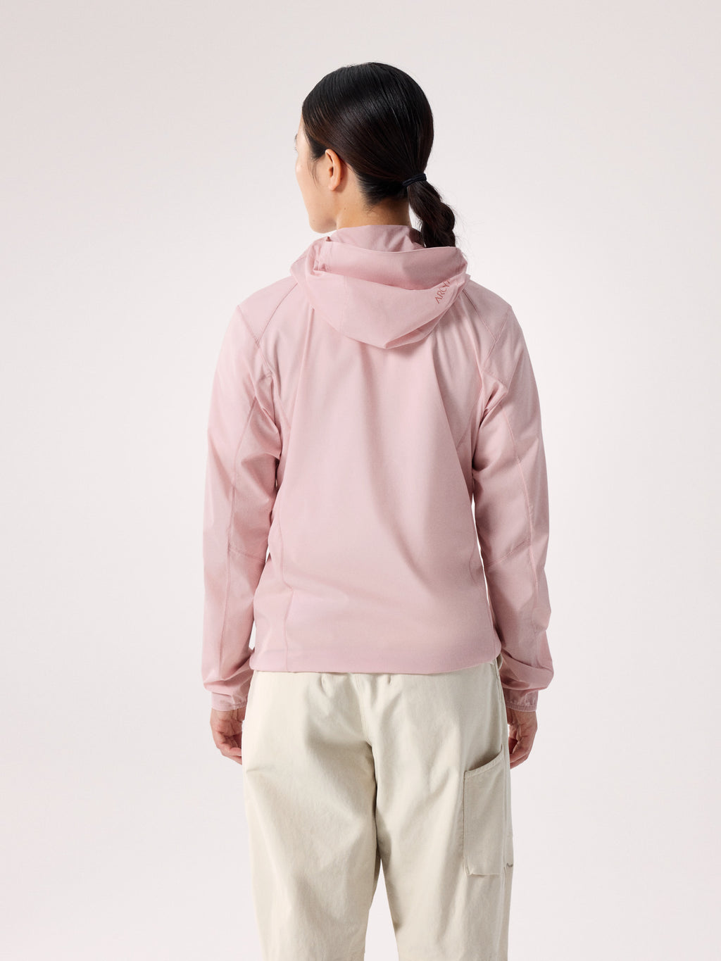 Squamish Hoody Women's Alpine Rose Back View