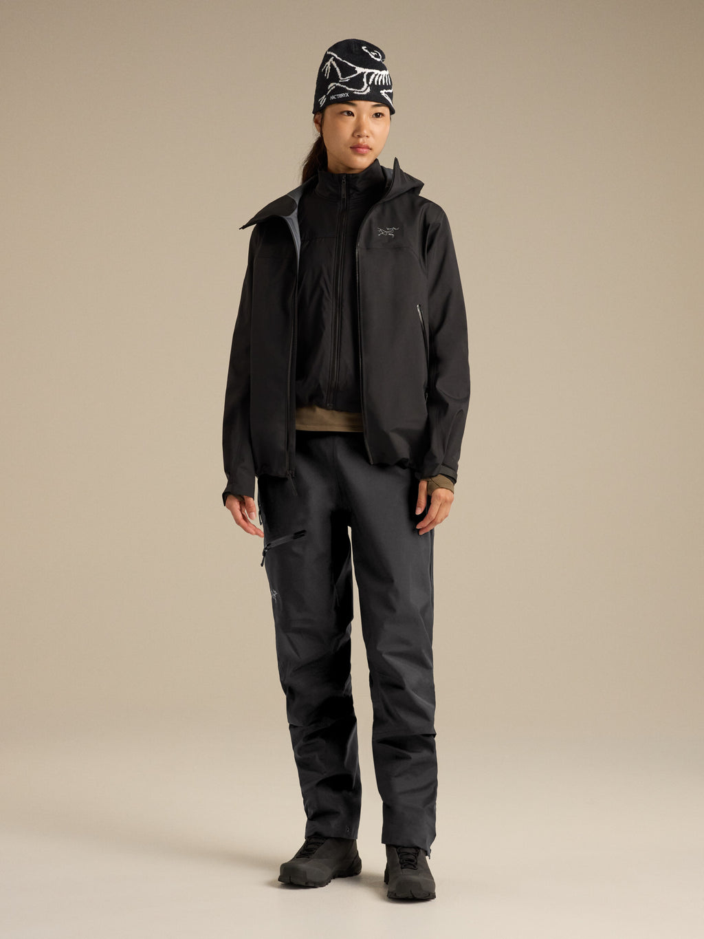 Beta Pant Women's Black Full Body