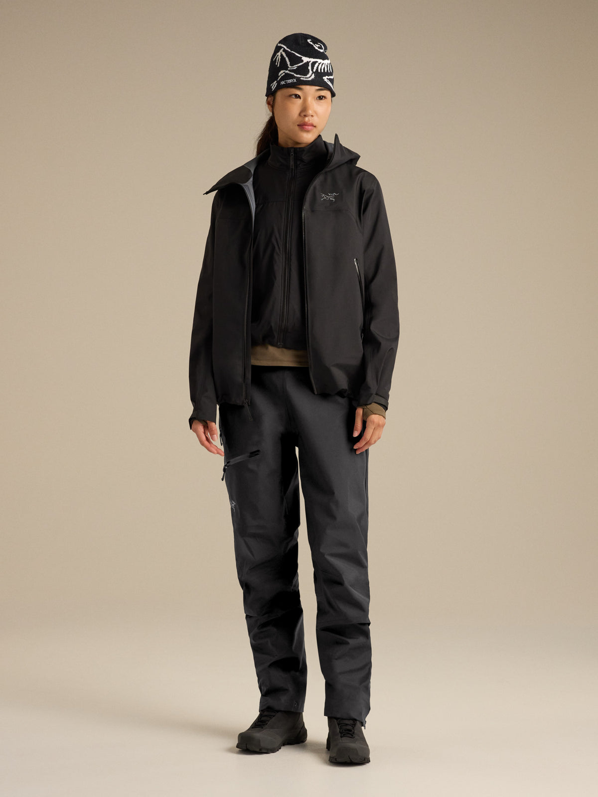 Beta Pant Women's Black Full Body
