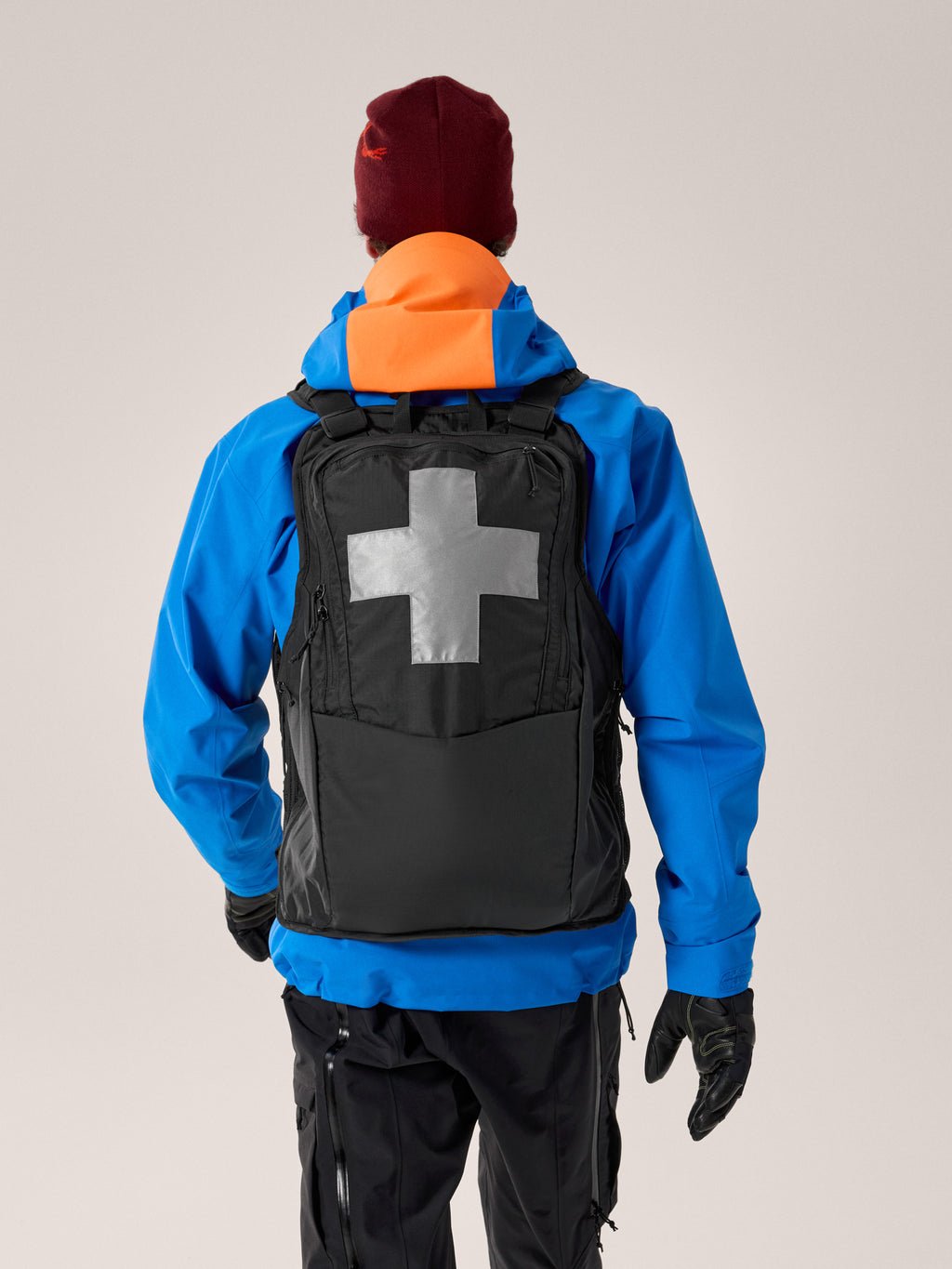Patrol Vest Black Back View