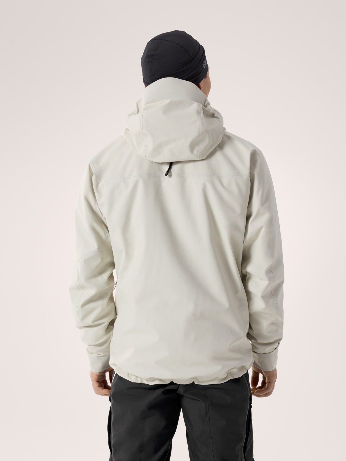 Alpha SV Jacket Sea Salt / Black Back View