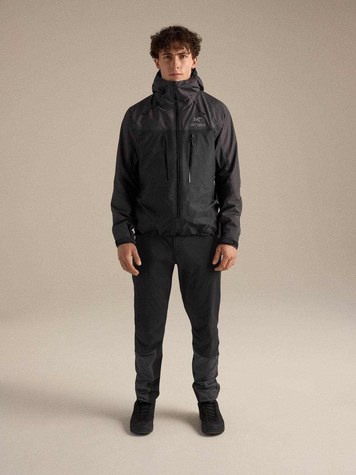 Alpha Jacket Graphite/Black Full Body