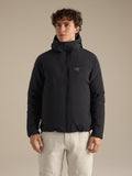 Epsilon Down Hoody Black Front View