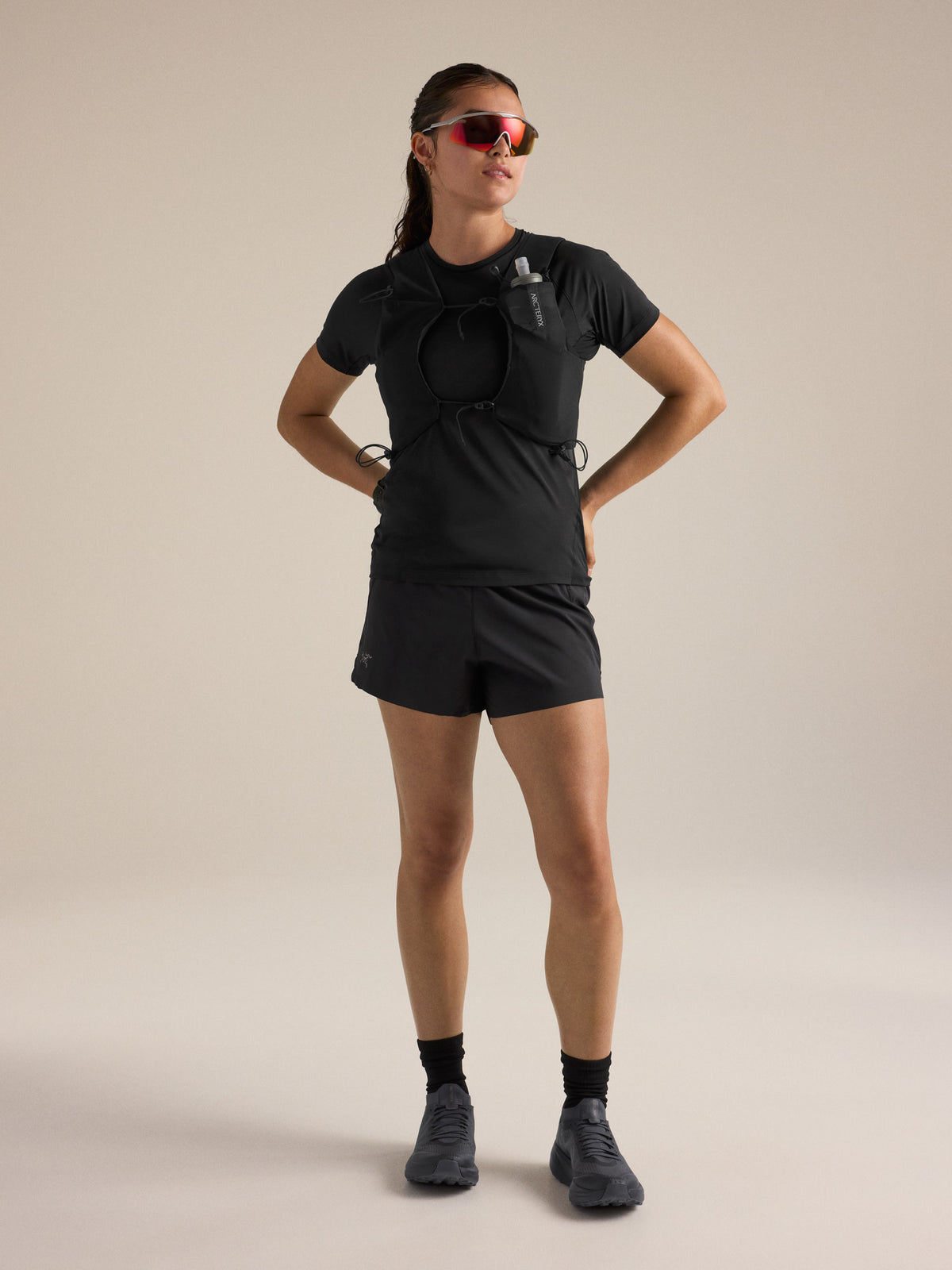Norvan Crew Shirt SS Women's Black Detail 1