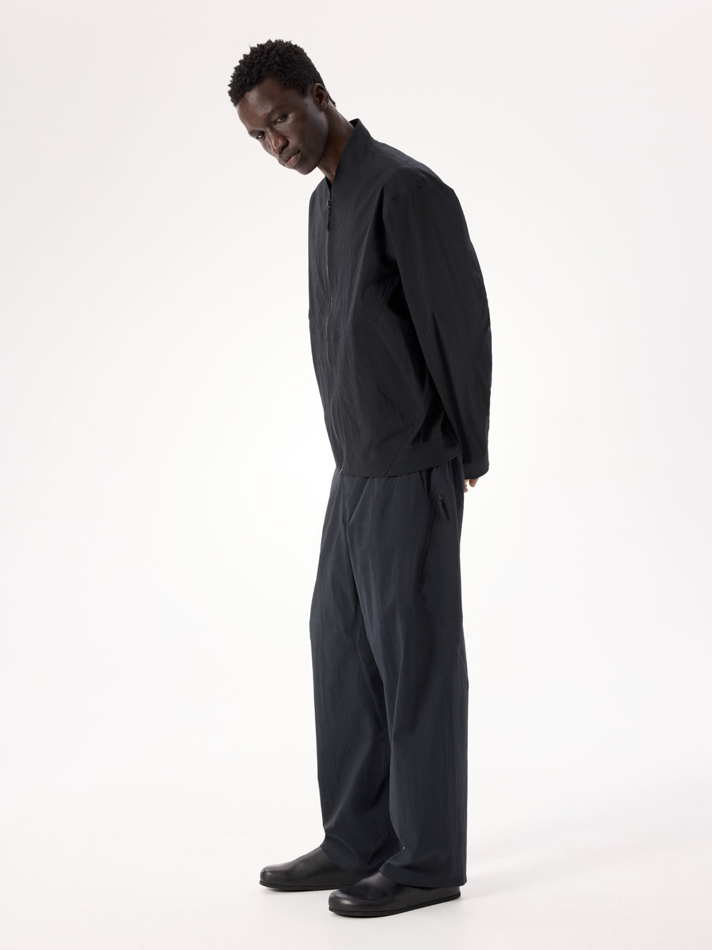 Diode Bomber Jacket Black Profile