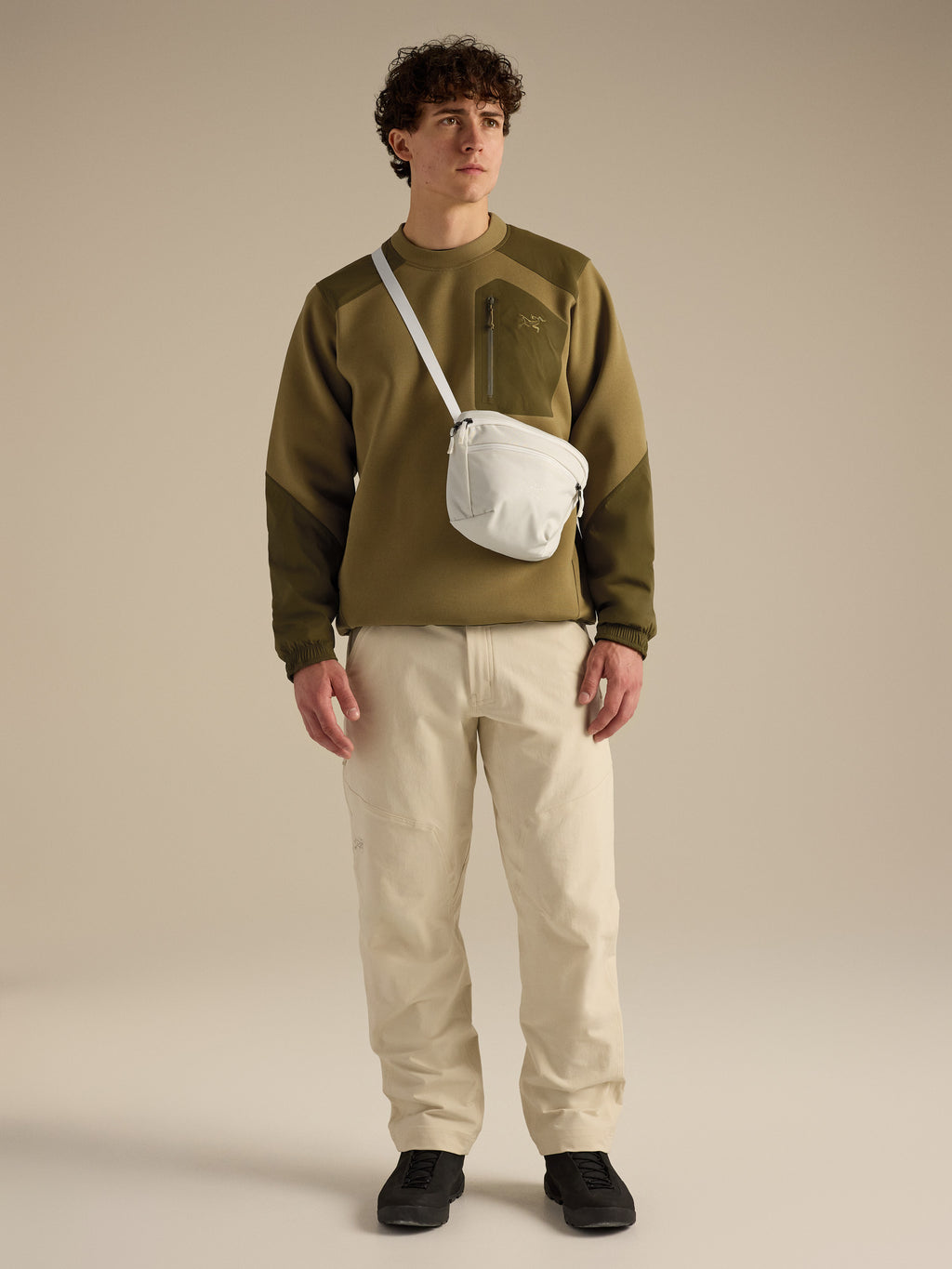 Mantis 2 Waist Pack Sea Salt Full Body