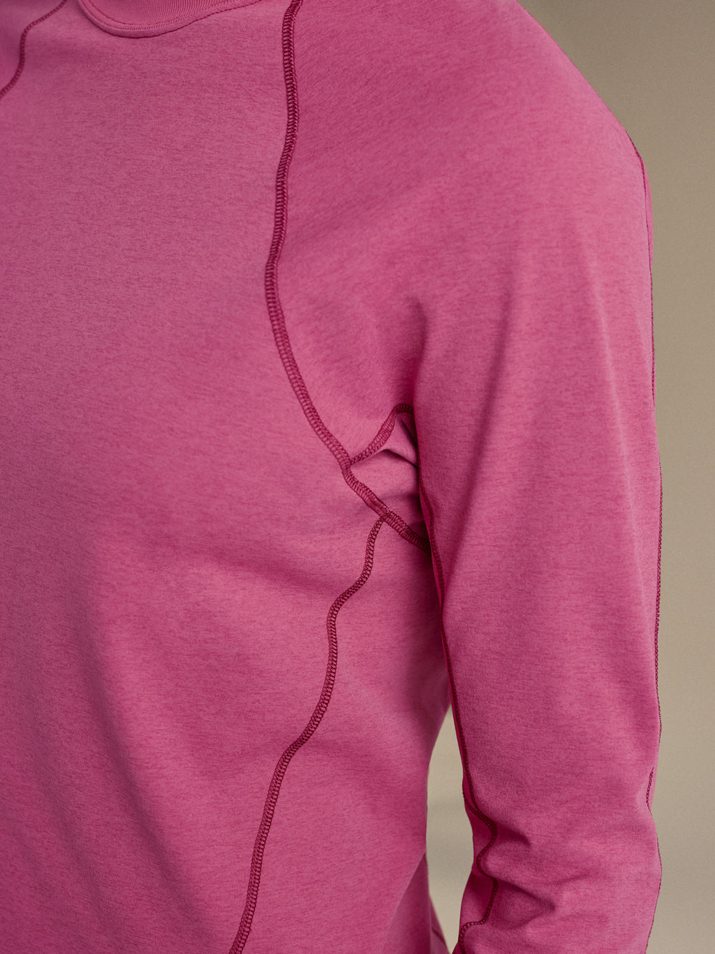 Rula T-Shirt LS Women's Lt Renegade / Renegade Fabric Detail