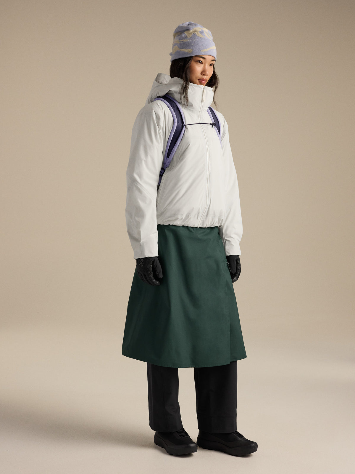 Altira Insulated Cropped Jacket Women's Arctic Silk Hover
