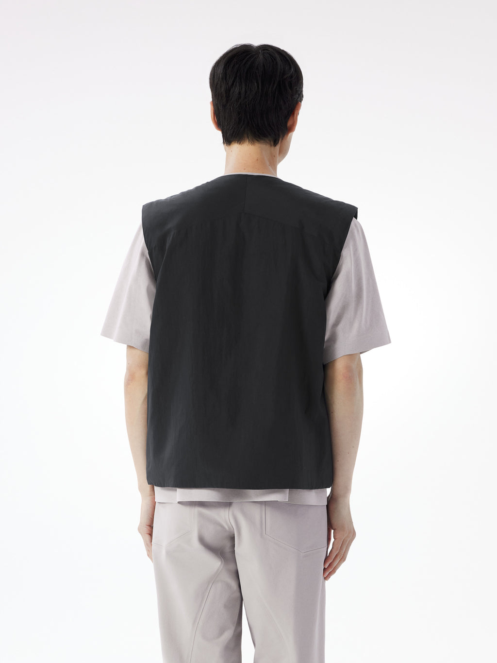 Naroda Insulated Vest Black Back View