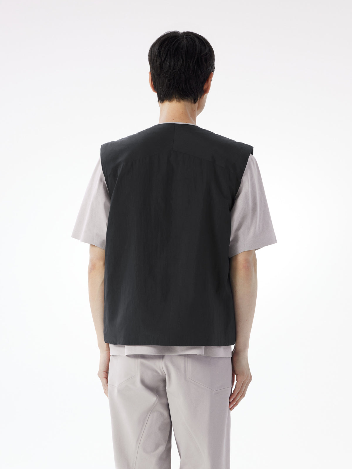 Naroda Insulated Vest Black Back View
