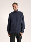 Kyanite Lightweight Jacket Black Sapphire Front View