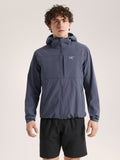 Gamma Lightweight Hoody Dk Stratus Front View