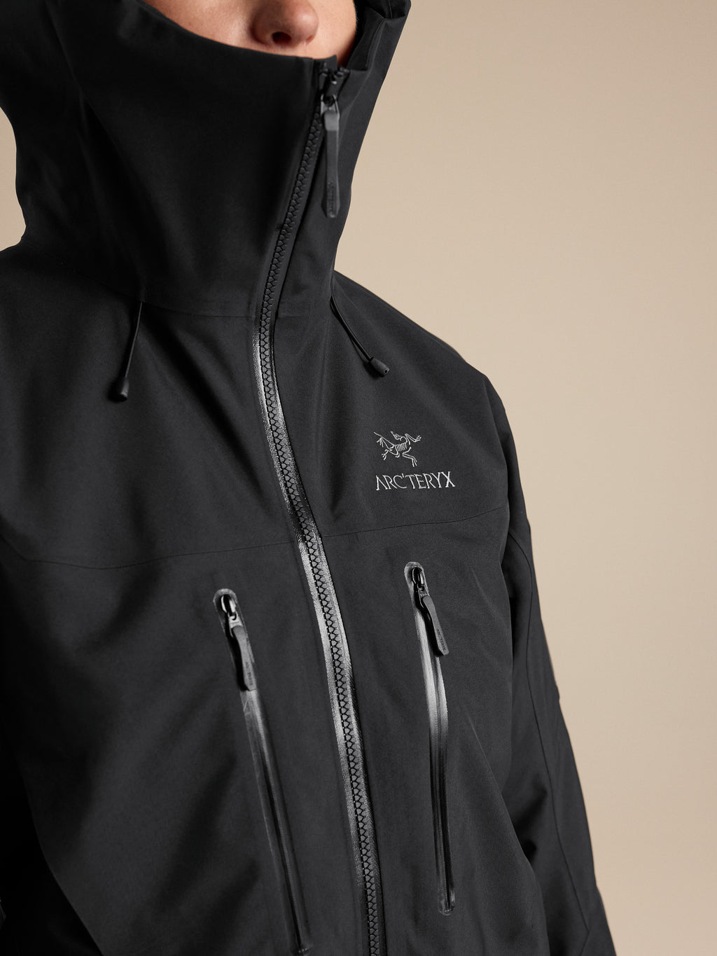 Alpha SV Jacket Women's Black Detail 2