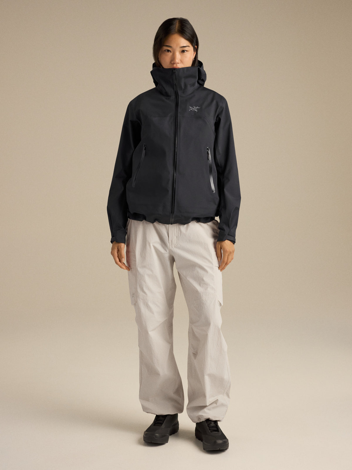 Beta Jacket Women's Black Full Body