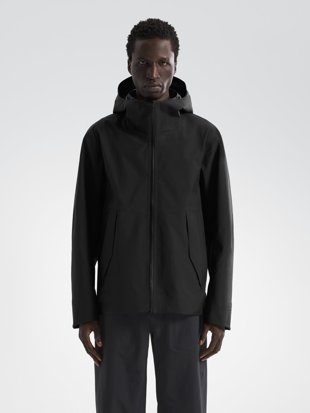 Diode Jacket Black Front View