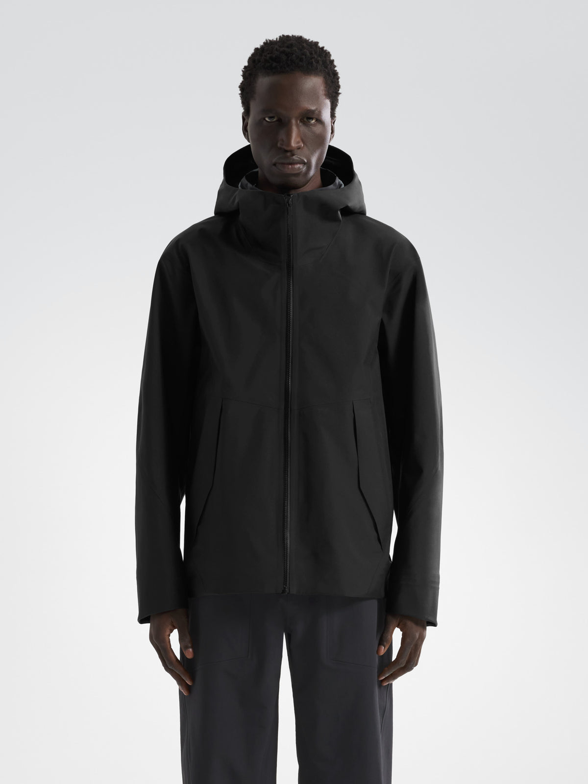 Diode Jacket Black Front View