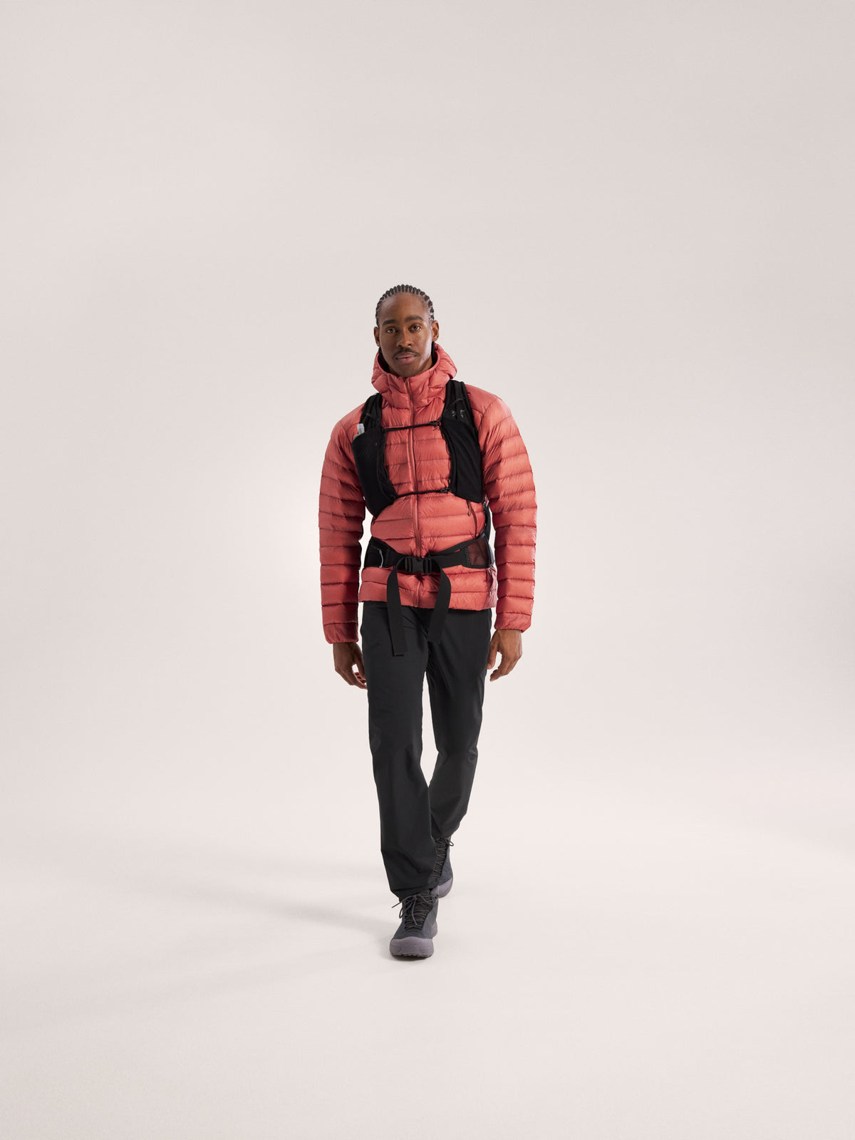 Cerium Hoody Stone Red Full Body