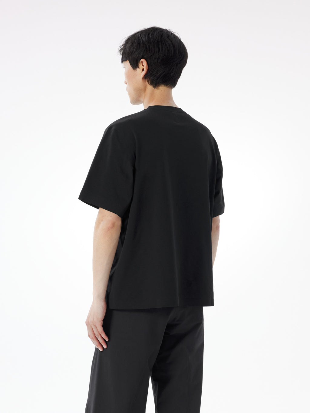 Metron SS Tee Black Back View