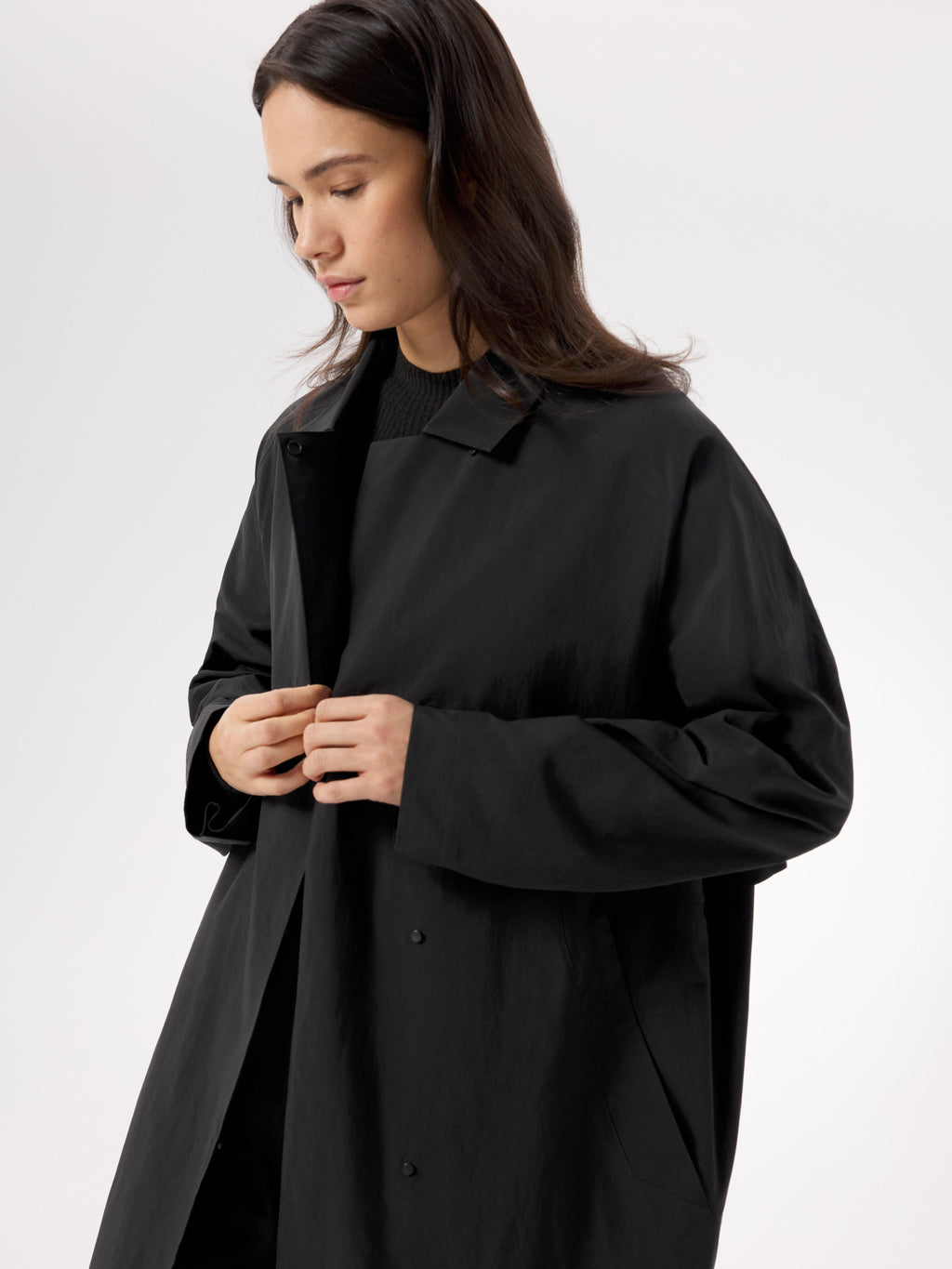 Nitra SL Trench Coat Women's Black Hover
