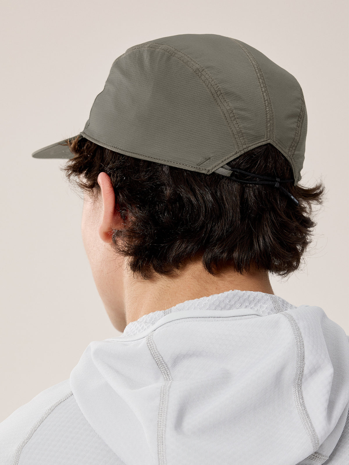 Aerios 5 Panel Cap Forage / Olive Moss Back View