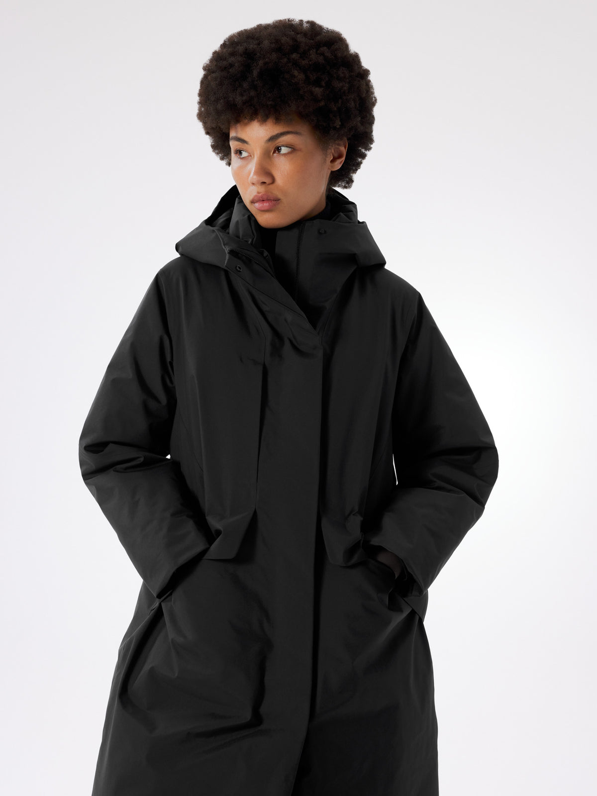 Ifora Down Parka Women's Black Hover