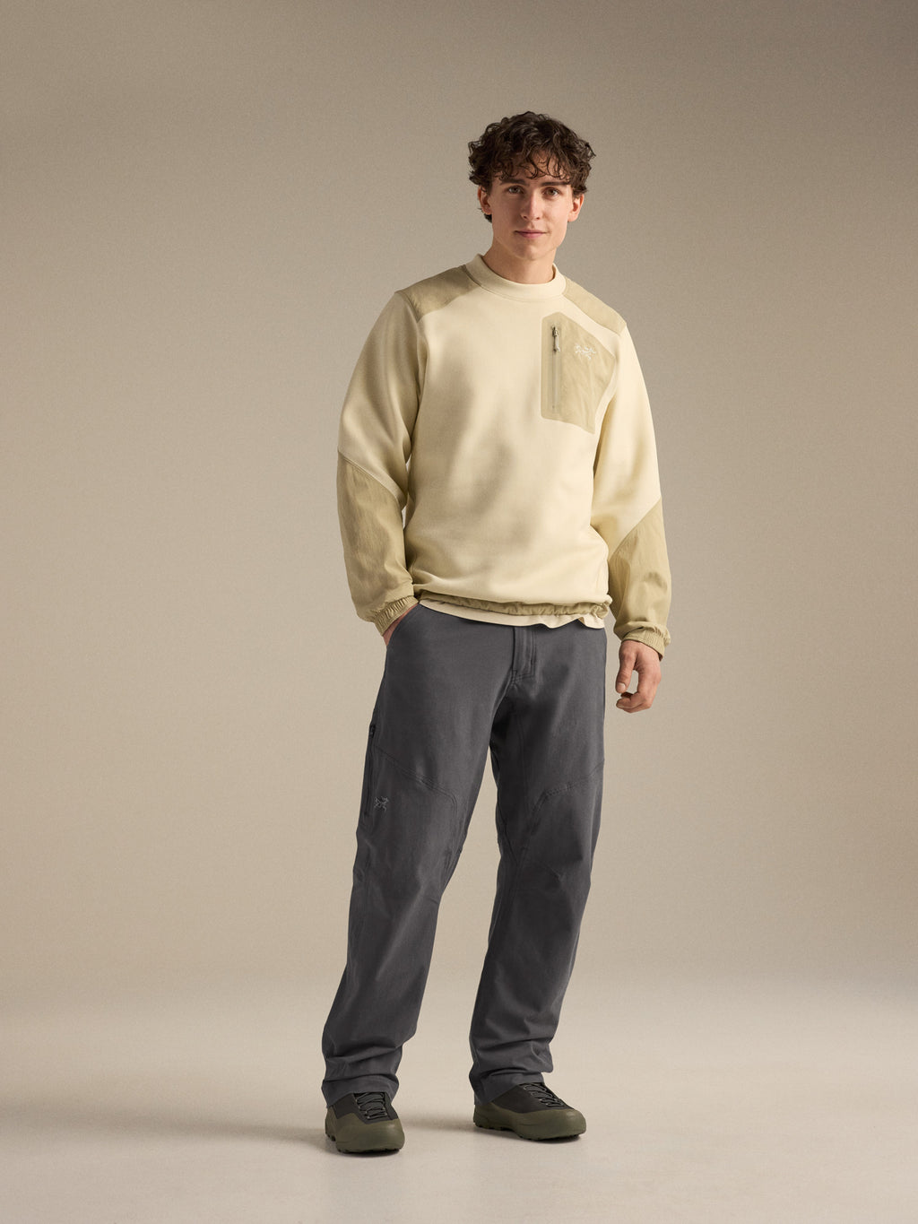 Cronin Cotton Pant Cloud Hover
