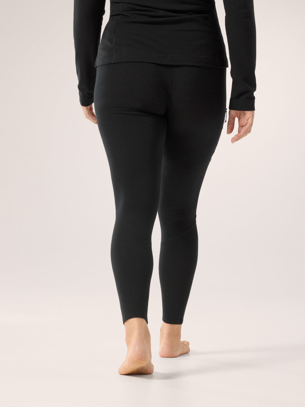 Satoro Merino Wool Bottom Women's Black Back View