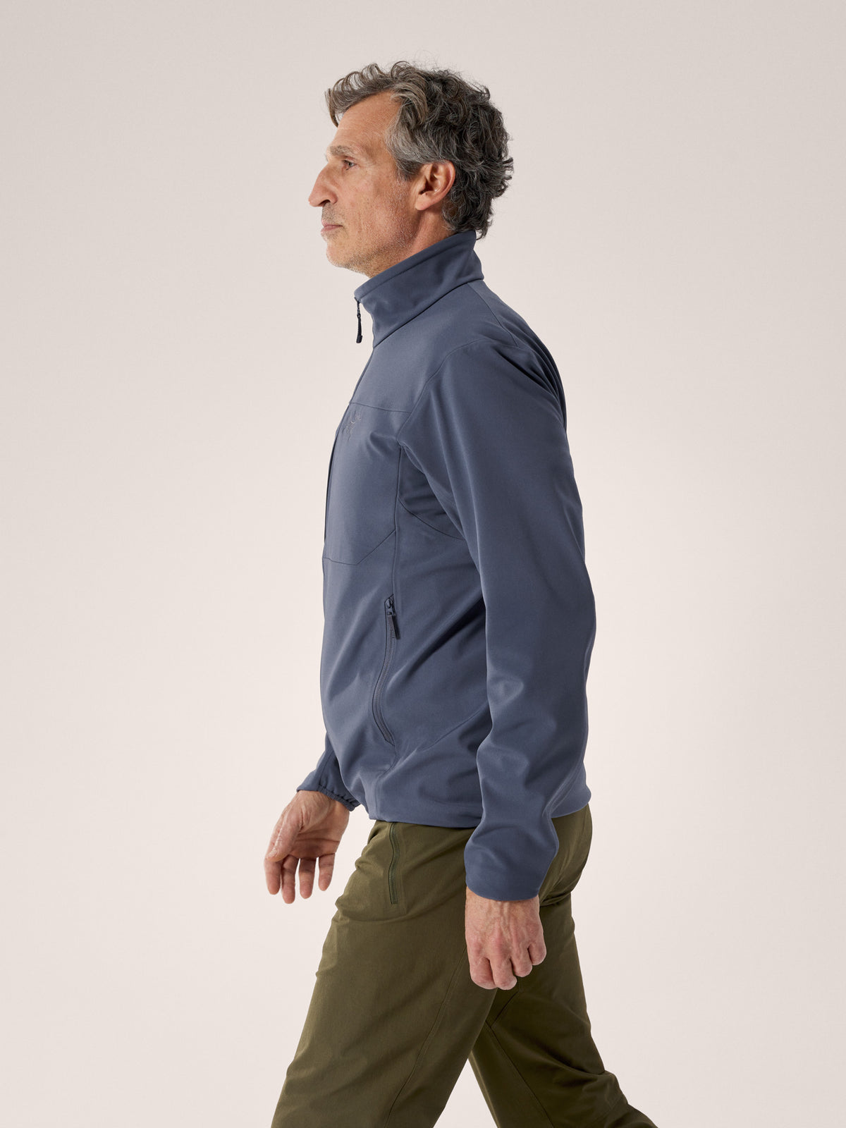 Gamma MX Jacket Dk Stratus Side View