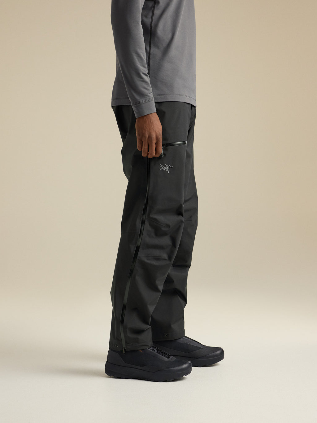Beta Pant Black Side View