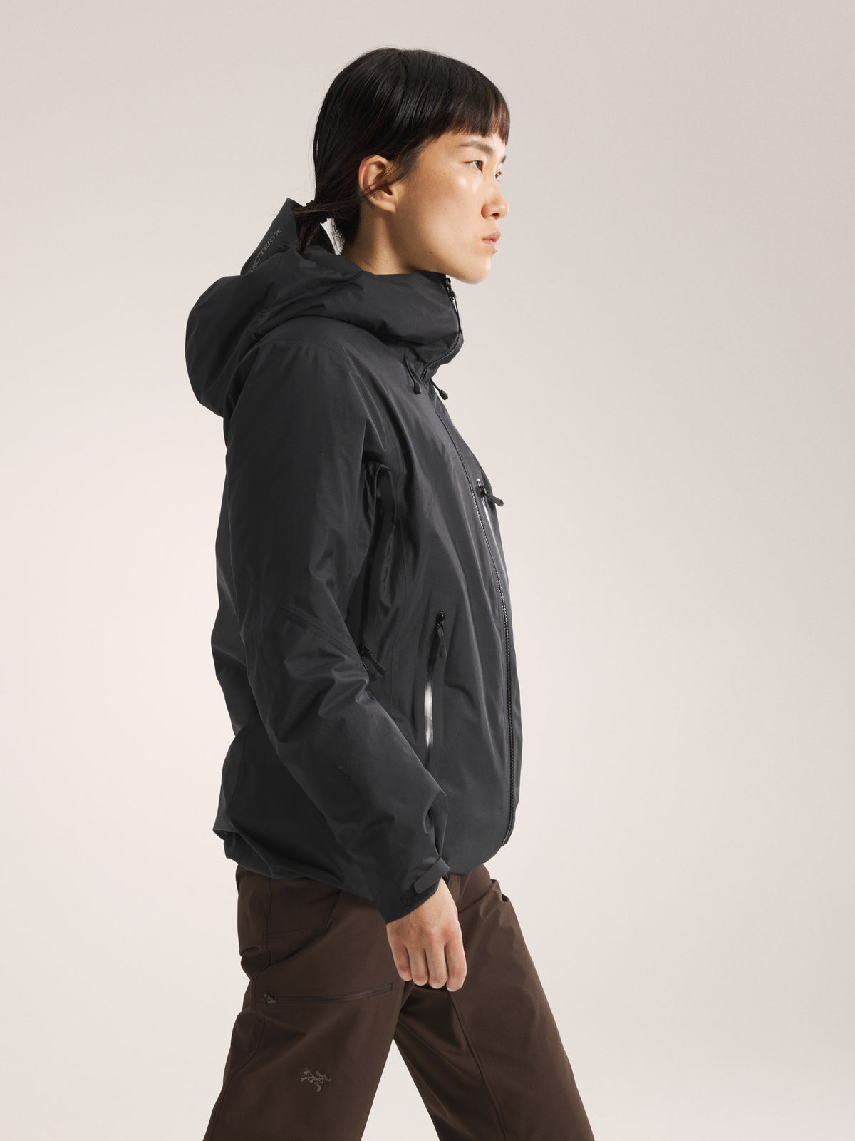 Beta Insulated Jacket Women's Black Side View