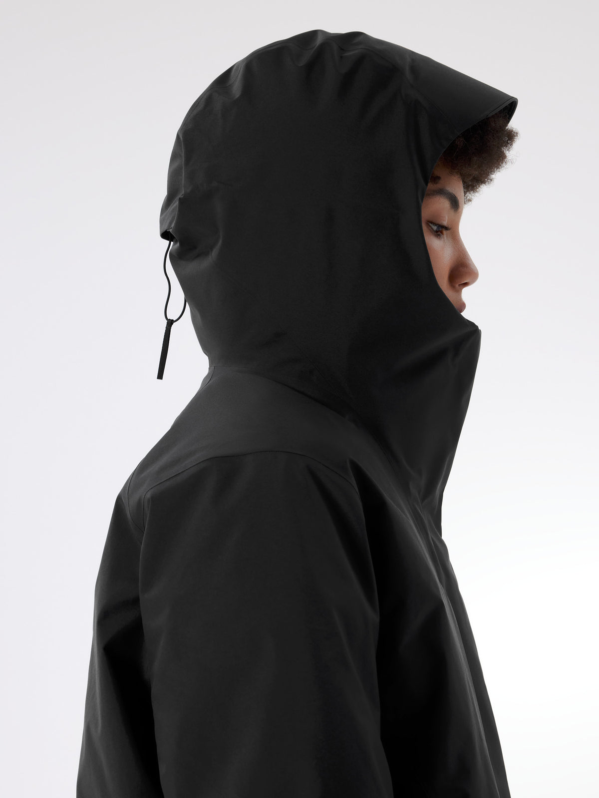 Ifora Down Parka Women's Black Detail 2