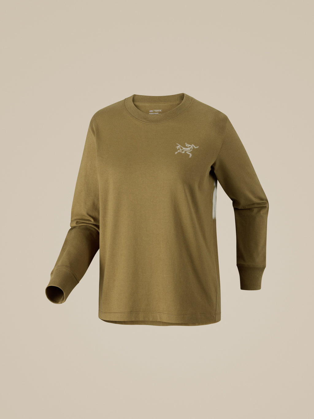 Kragg Cotton Since 1989 Crew Neck Shirt LS Women's Bracken / Sea Salt 