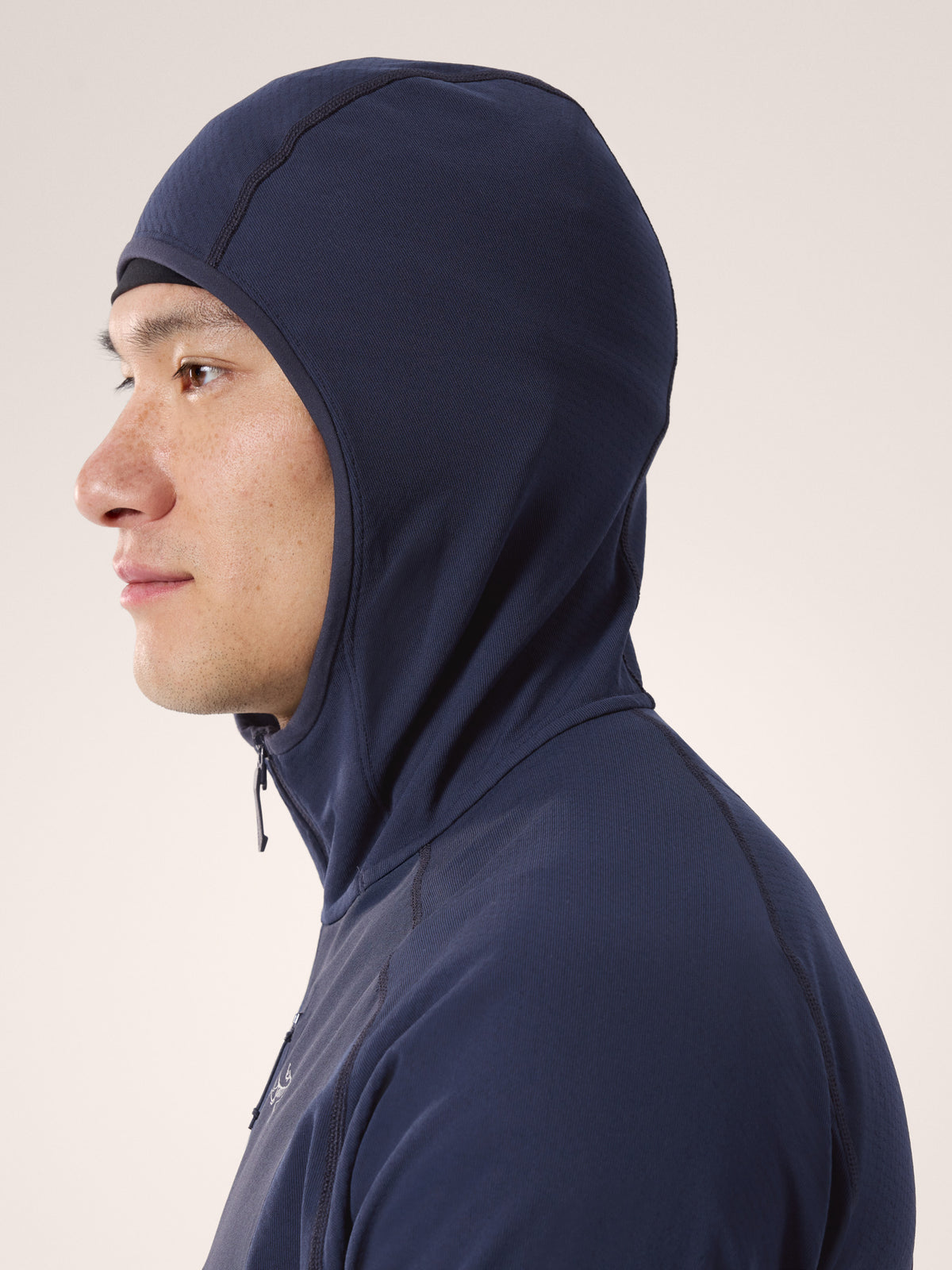 Delta Hoody Black Sapphire Hood